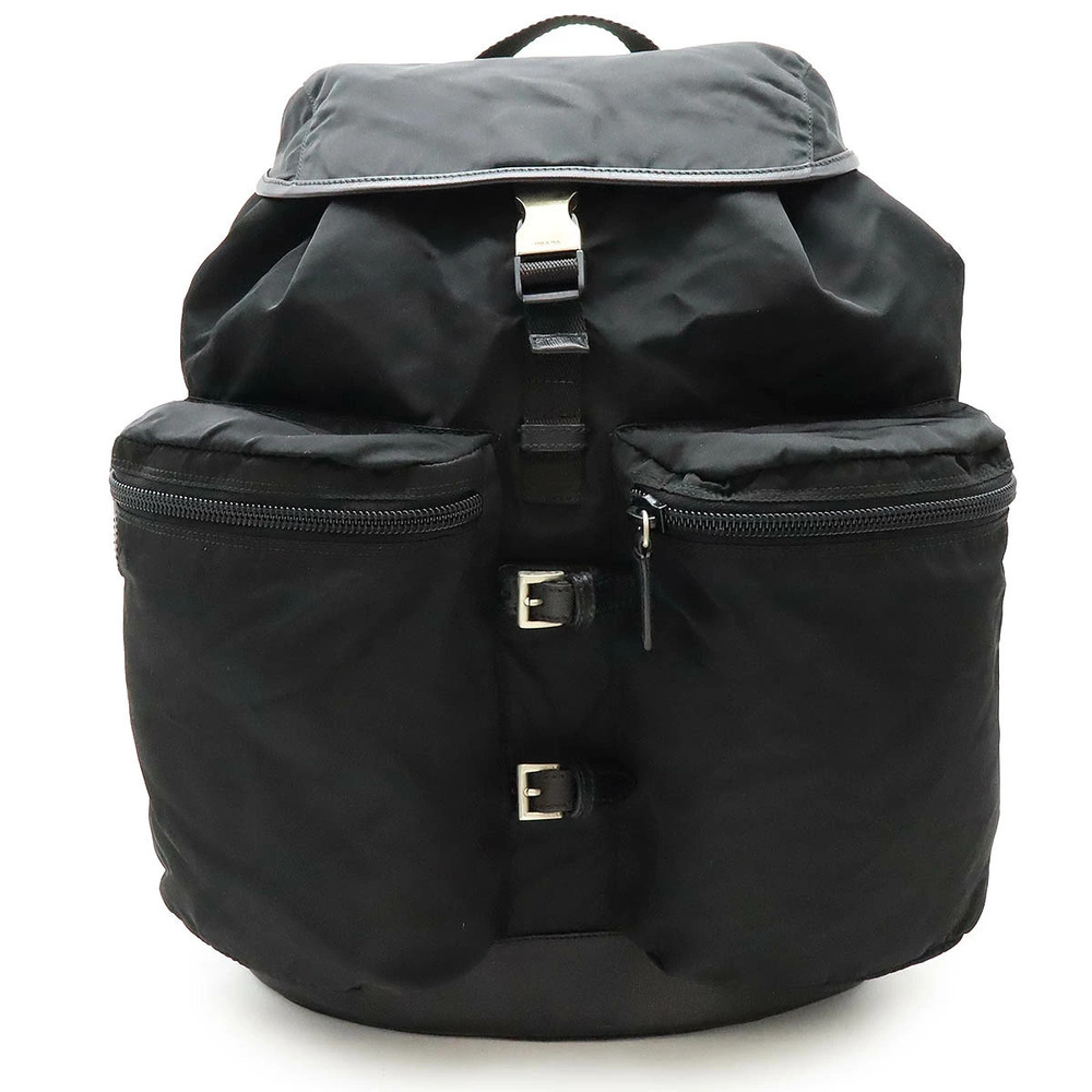 Prada Backpack Leather NERO Black